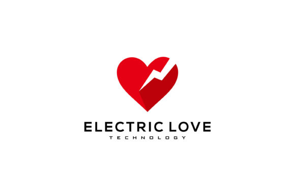 Download Electric Bolt with Love Sign - Electric bolt Collection