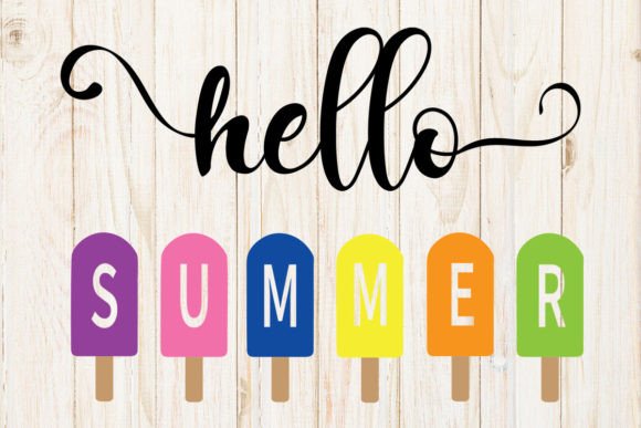 Download Hello Summer Popsicles - Premium Resources