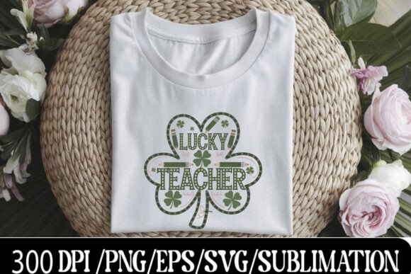 Download Glitter St. Patrick's Day Teacher Pencil - Premium Resources