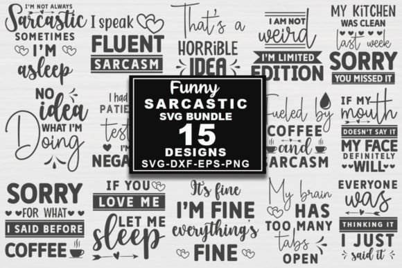 Download Funny Sarcastic SVG Bundle - Funny sarcastic svg Collection
