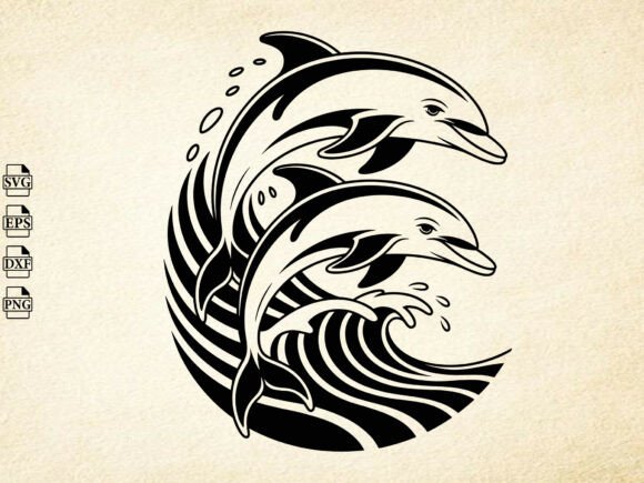 Download Dolphin SVG, Dolphin Cricut, Jumping Svg - Dolphin svg Collection