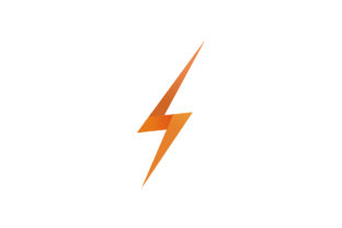 Download Orange Electric Bolt Logo - Electric bolt Collection